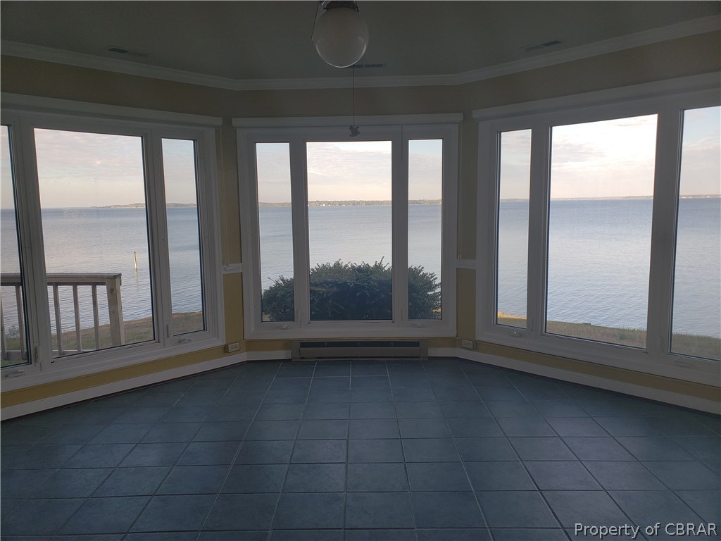 589 Brandon Point Road Locust Hill, VA 23092 - Photo 16 of 39 Octagon shaped River Room/Florida Room with 180 degree River views, BREATHTAKING!