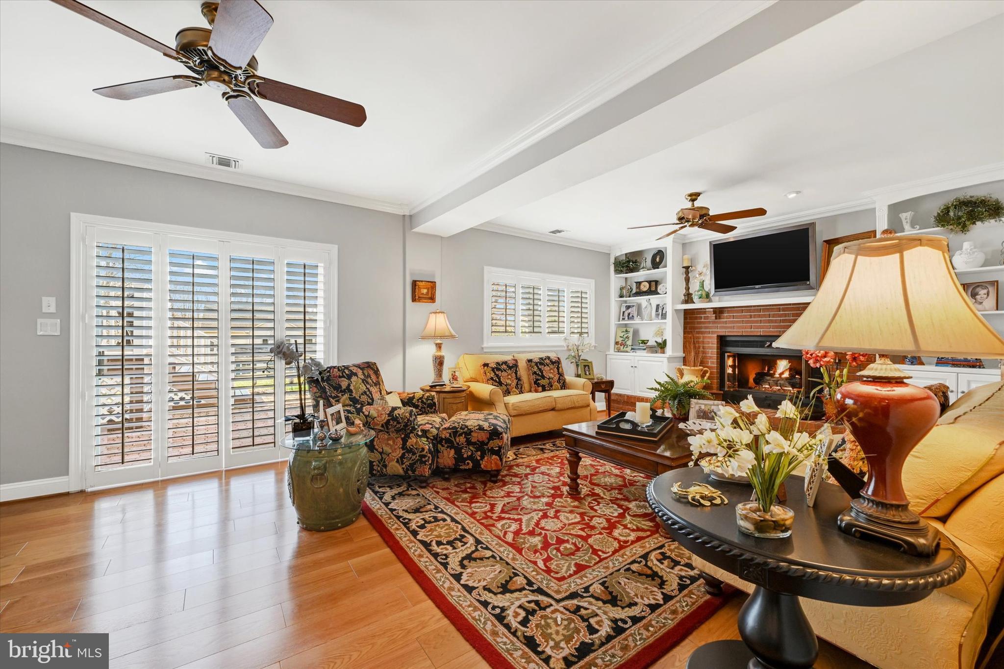 2211 Old Bosley Road Cockeysville, MD 21030 - Photo 28 of 65 a living room with furniture and a flat screen tv