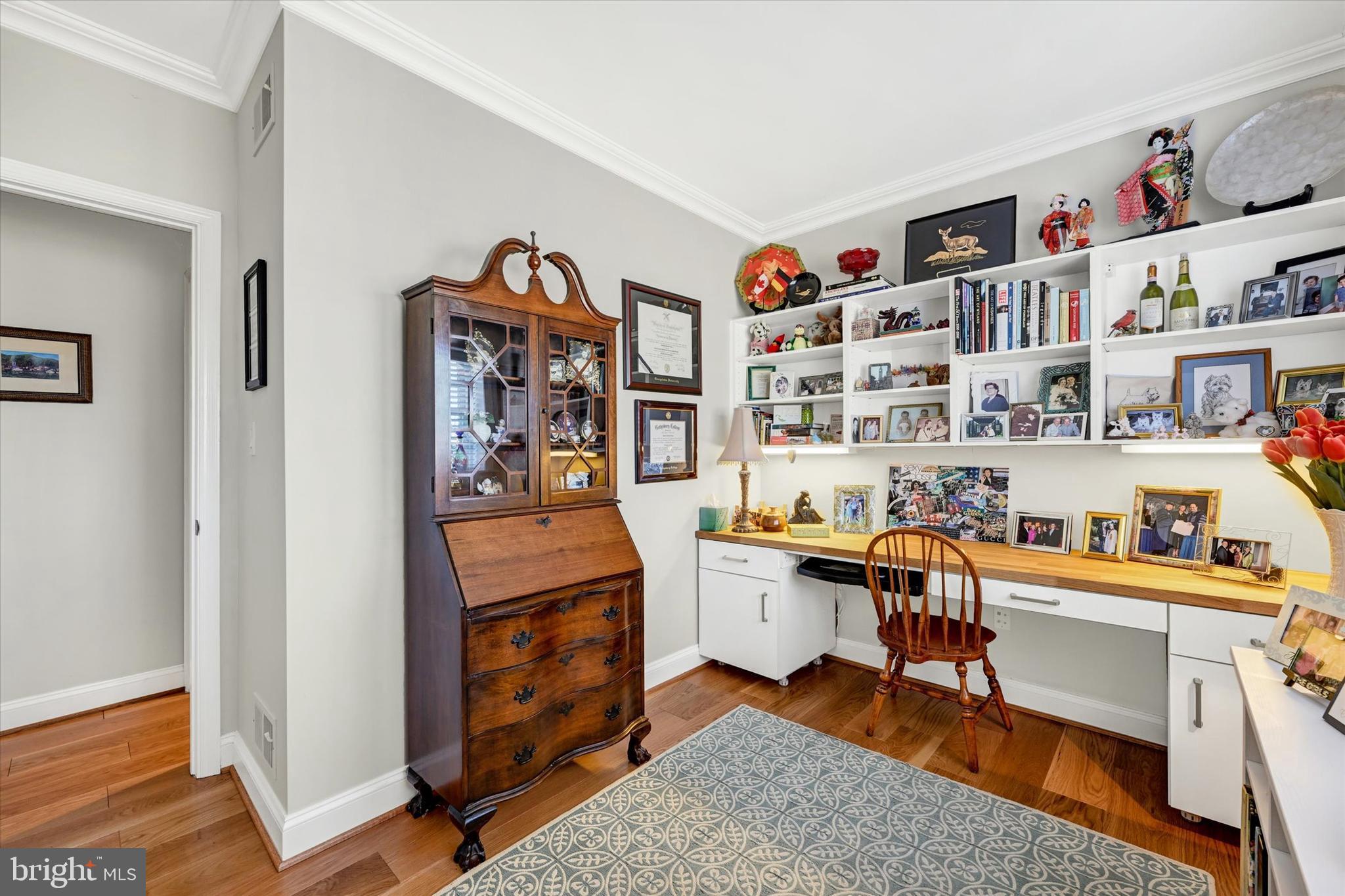 2211 Old Bosley Road Cockeysville, MD 21030 - Photo 30 of 65 a view of a workspace with furniture and cabinet
