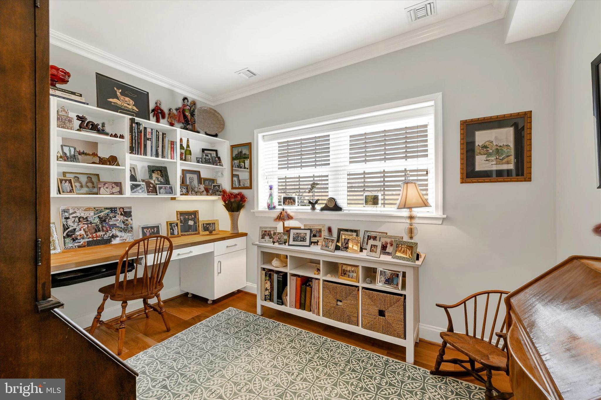 2211 Old Bosley Road Cockeysville, MD 21030 - Photo 31 of 65 a view of a workspace with furniture and a window
