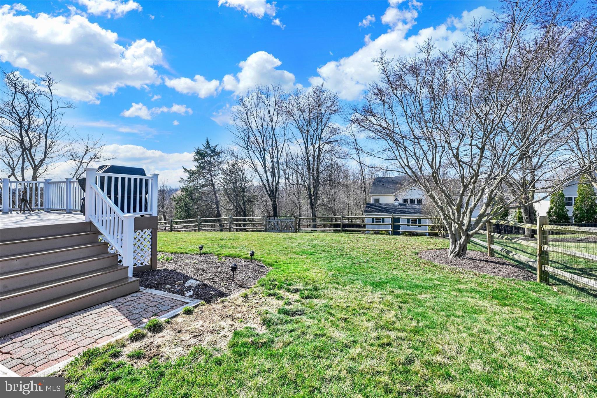 2211 Old Bosley Road Cockeysville, MD 21030 - Photo 50 of 65 a view of a garden with a bench