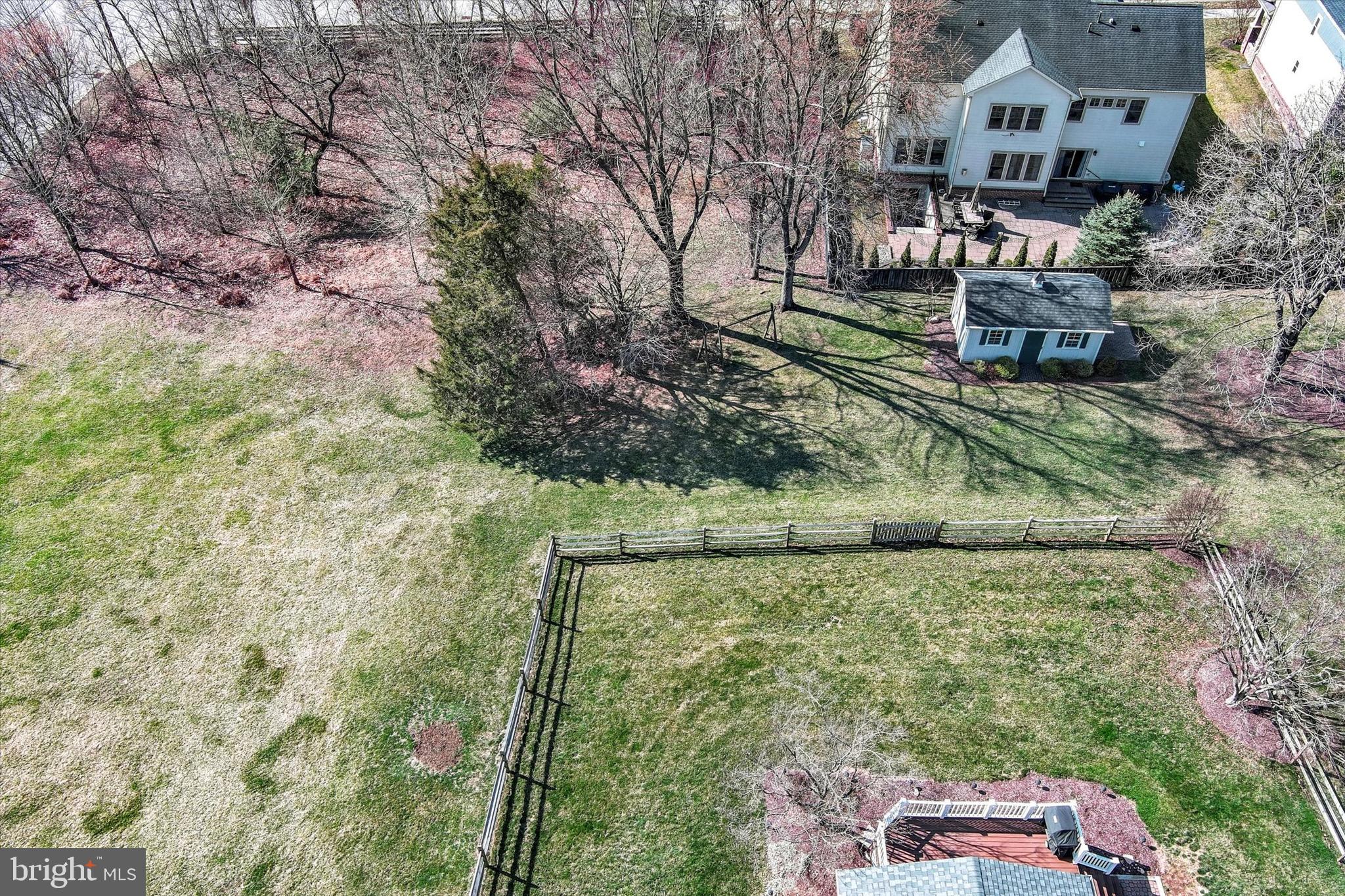 2211 Old Bosley Road Cockeysville, MD 21030 - Photo 53 of 65 a aerial view of a house with a yard
