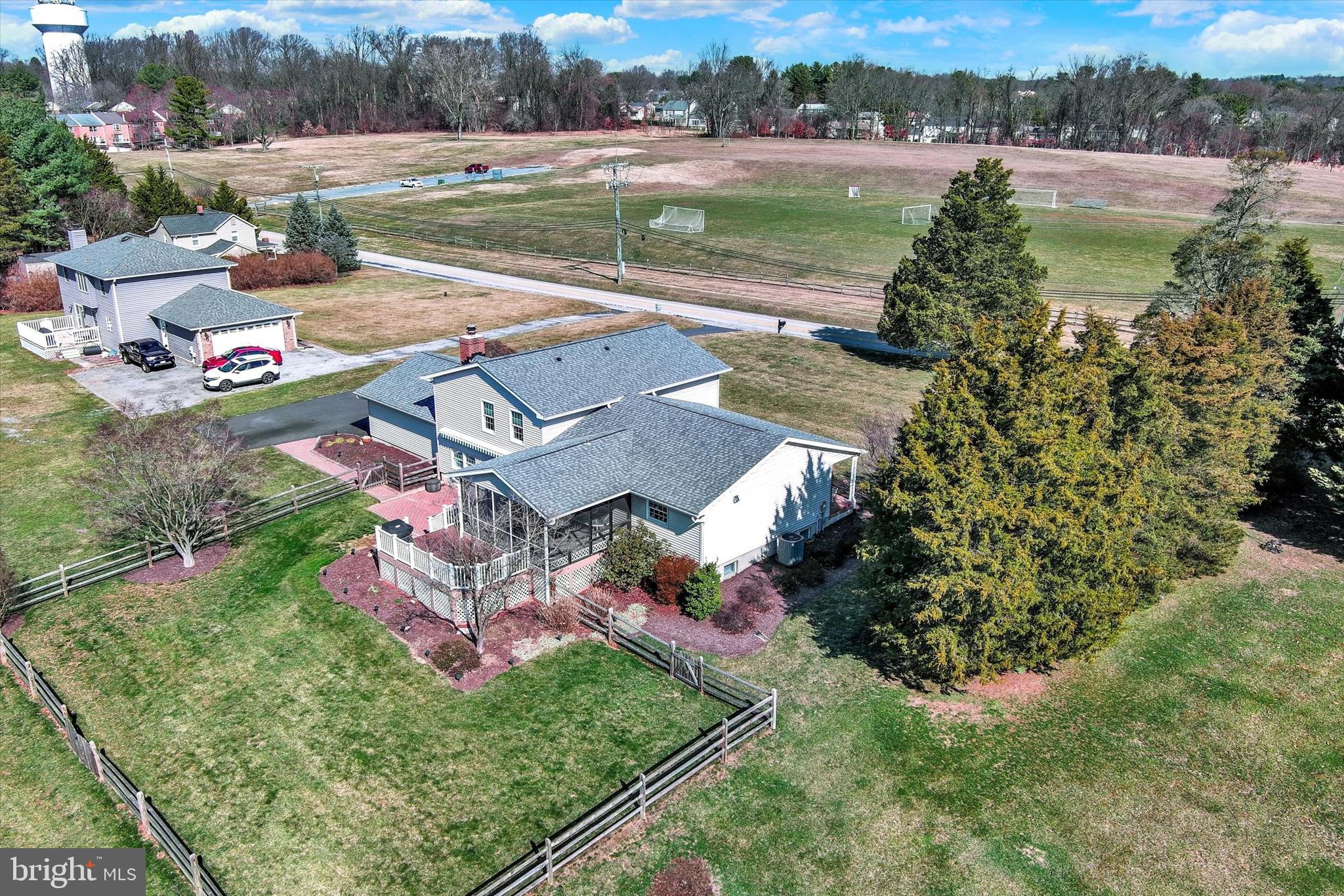 2211 Old Bosley Road Cockeysville, MD 21030 - Photo 56 of 65 an aerial view of a house with outdoor space