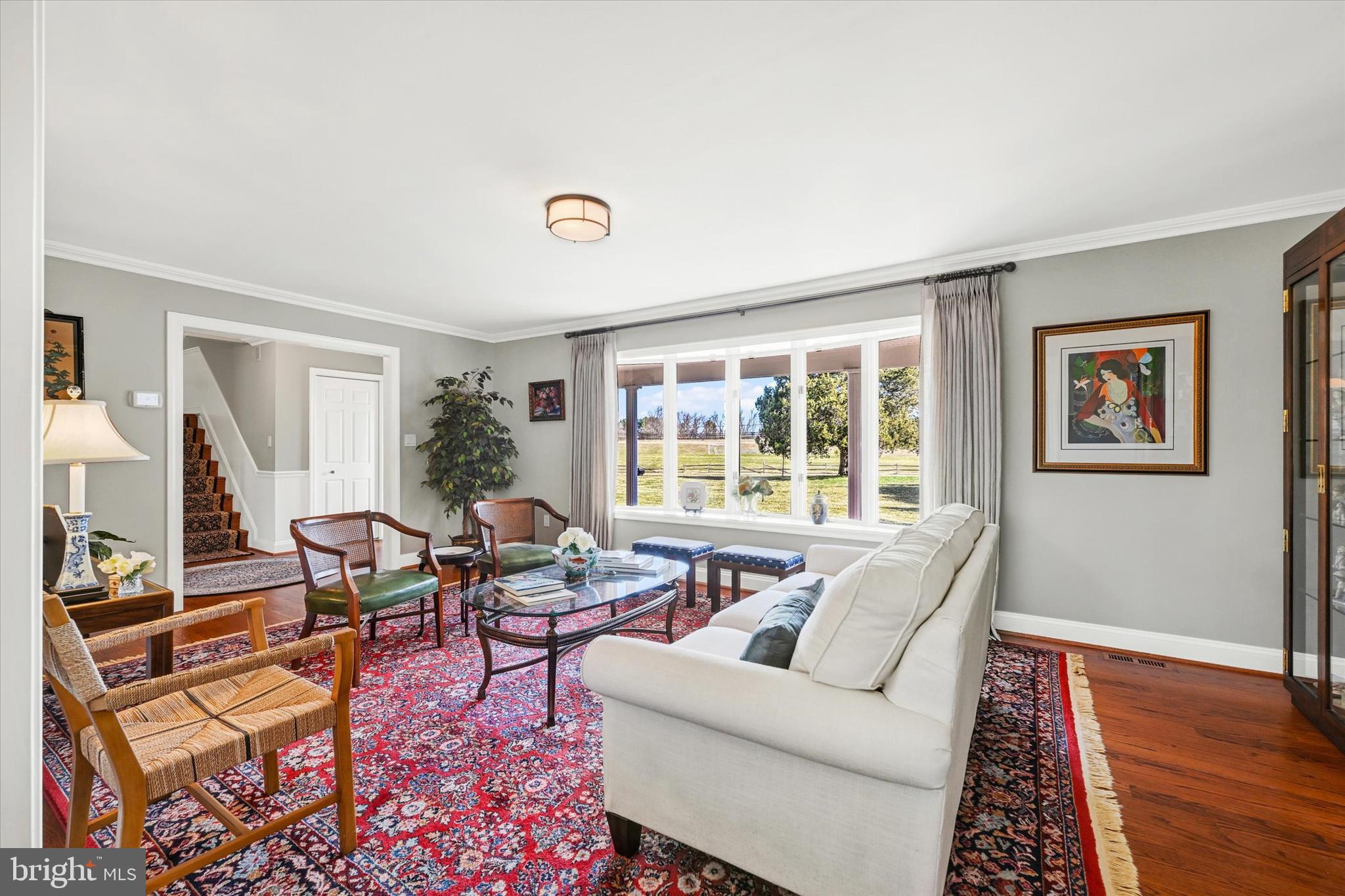 2211 Old Bosley Road Cockeysville, MD 21030 - Photo 7 of 65 a living room with furniture and a large window