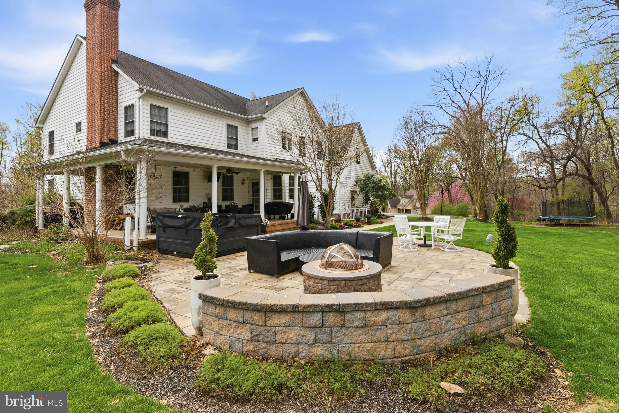 2254 Phillips Mill Road Forest Hill, MD 21050 - Photo 42 of 63 Beautiful hardscaping w/fire pit & stone patio