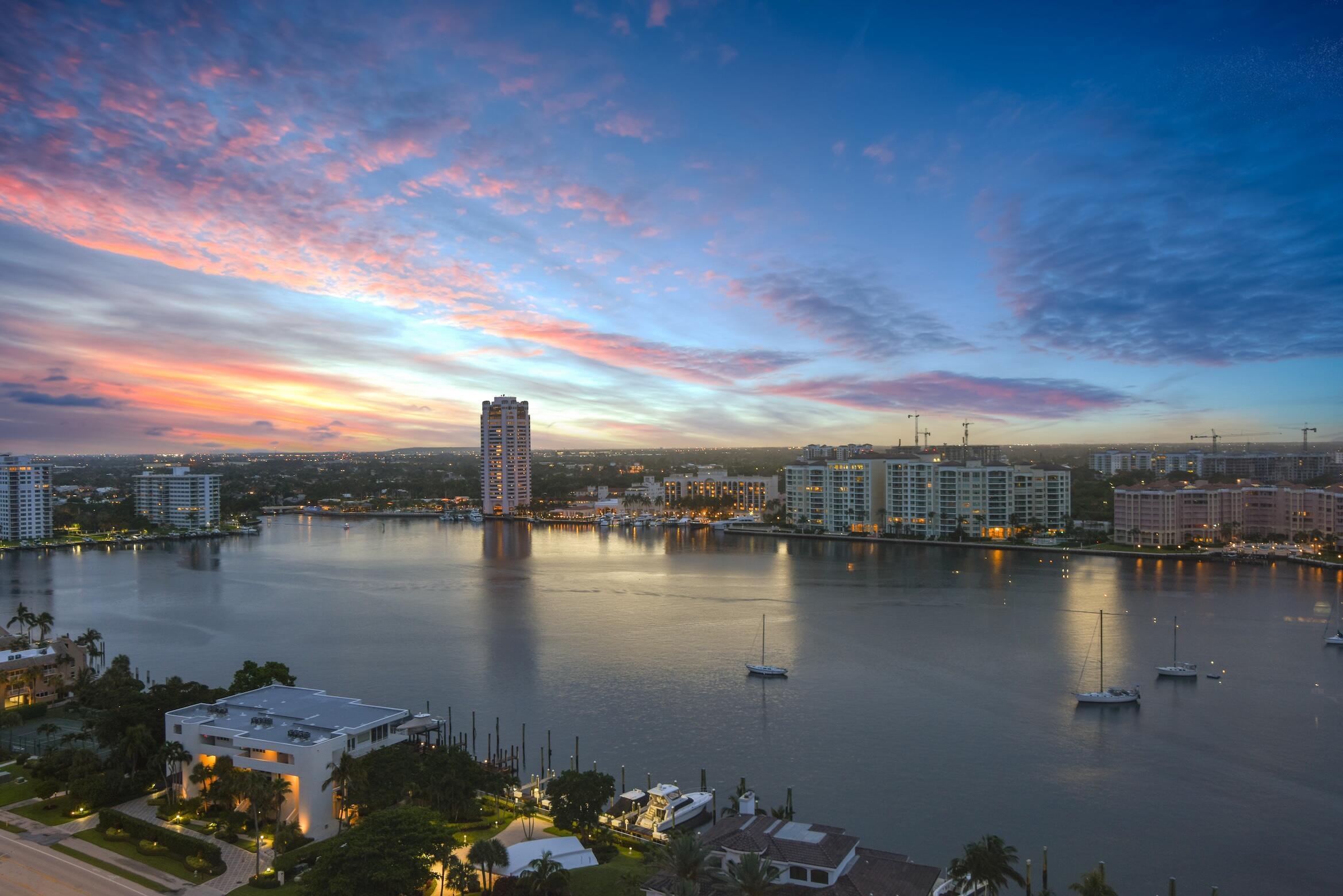 550 South Ocean Boulevard, Unit 1009 Boca Raton, FL 33432 - Photo 32 of 56 View of Lake Boca