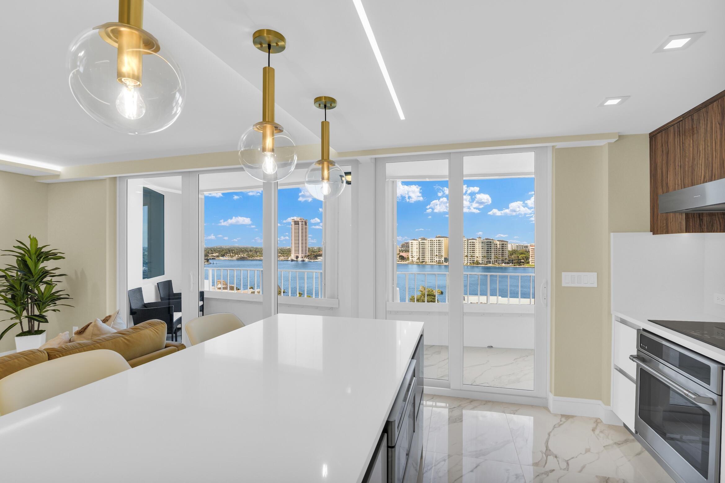 550 South Ocean Boulevard, Unit 1009 Boca Raton, FL 33432 - Photo 5 of 56 View from kitchen