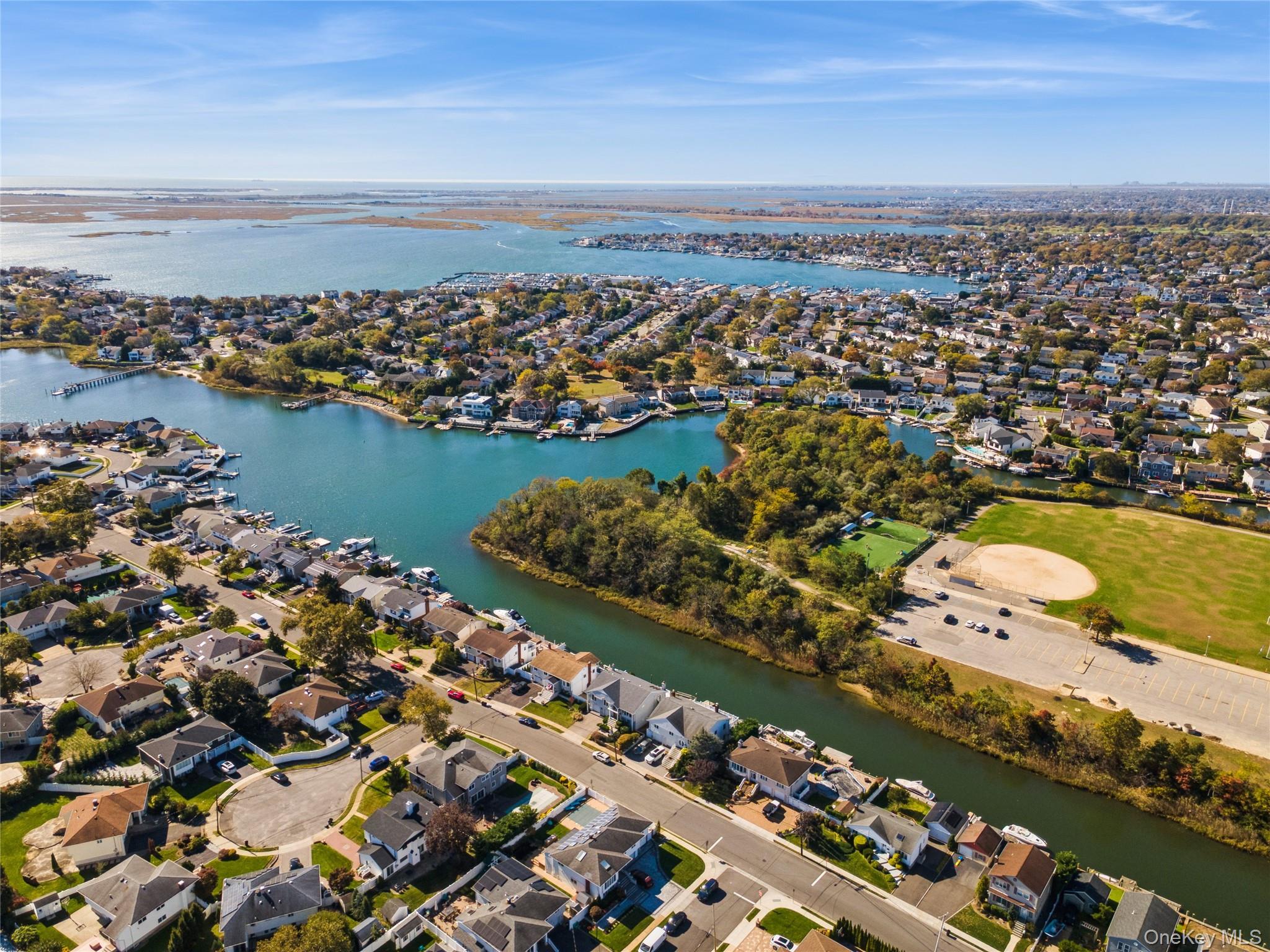 2858 Shore Road Bellmore, NY 11710 - Photo 37 of 38 an aerial view of a city