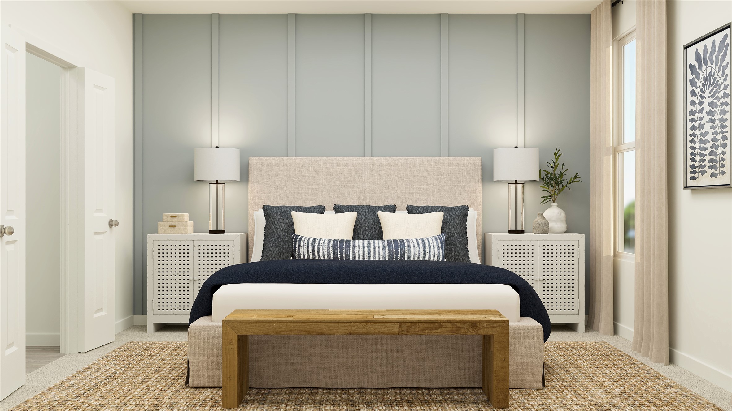 10619 Summers Way Beasley, TX 77417 - Photo 32 of 36 a bedroom with a bed and a mirror