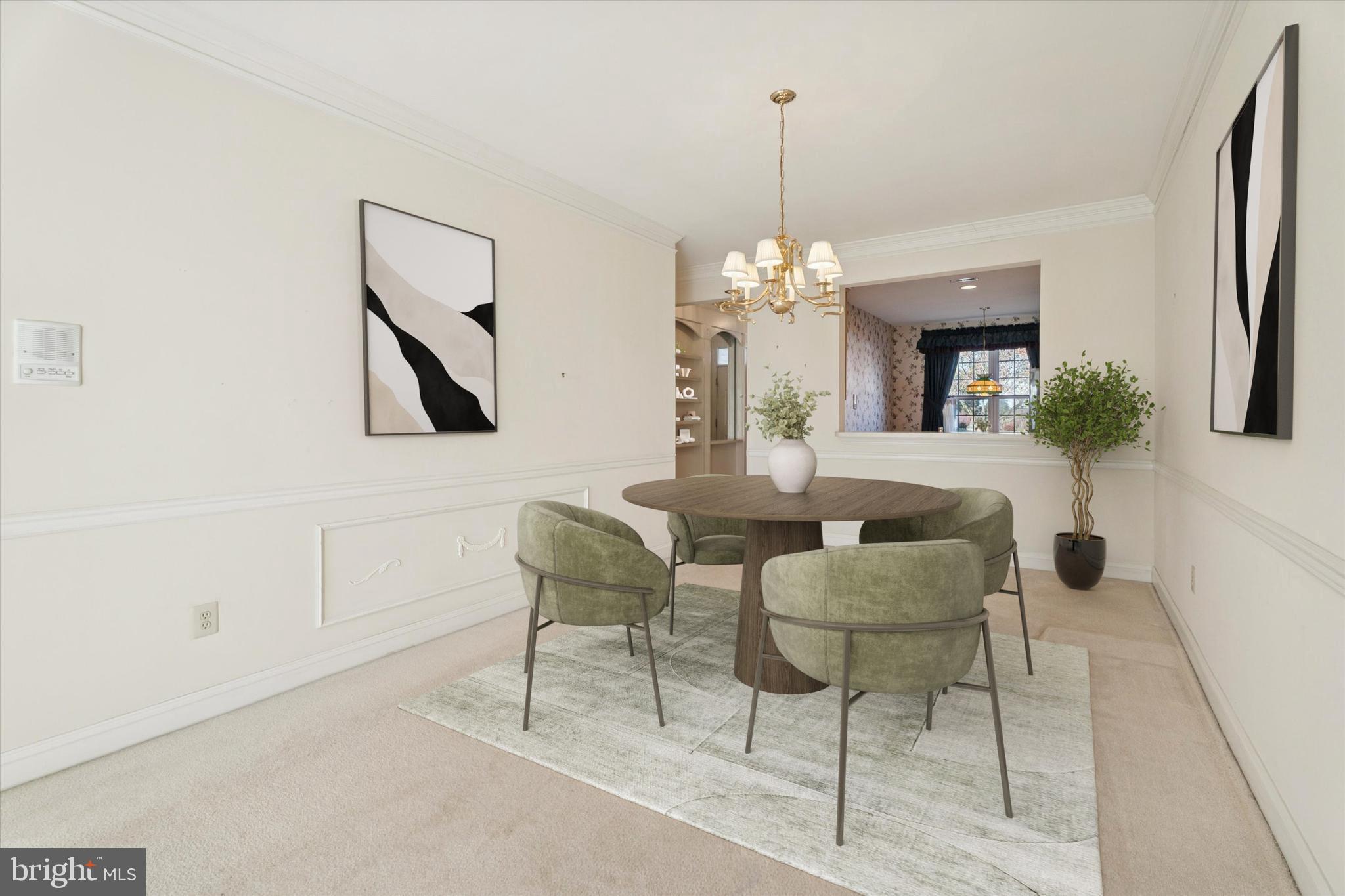 416 Ruth Court Harleysville, PA 19438 - Photo 16 of 35 a dining room with furniture and window
