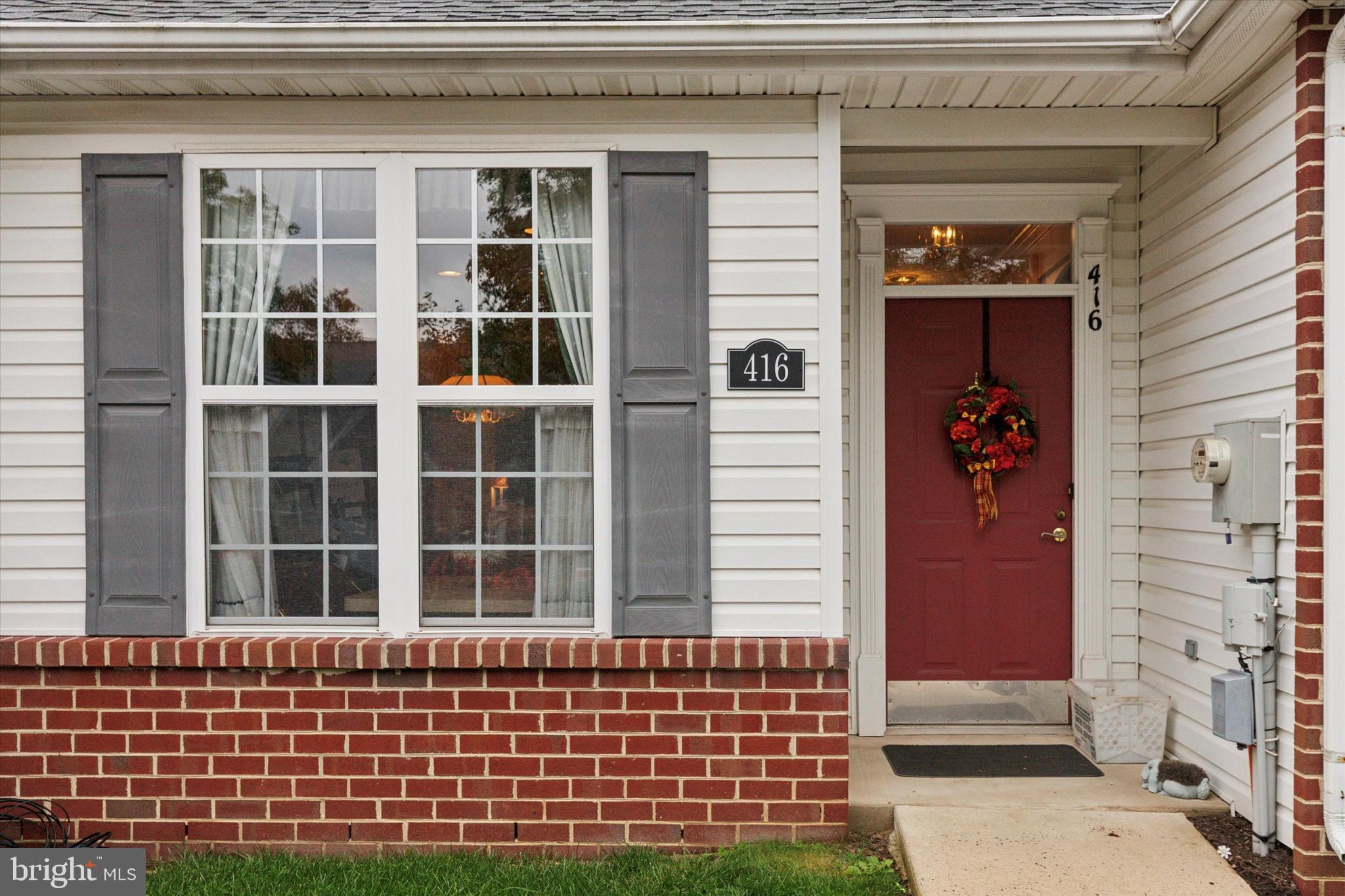 416 Ruth Court Harleysville, PA 19438 - Photo 2 of 35 a view of a brick house with a window