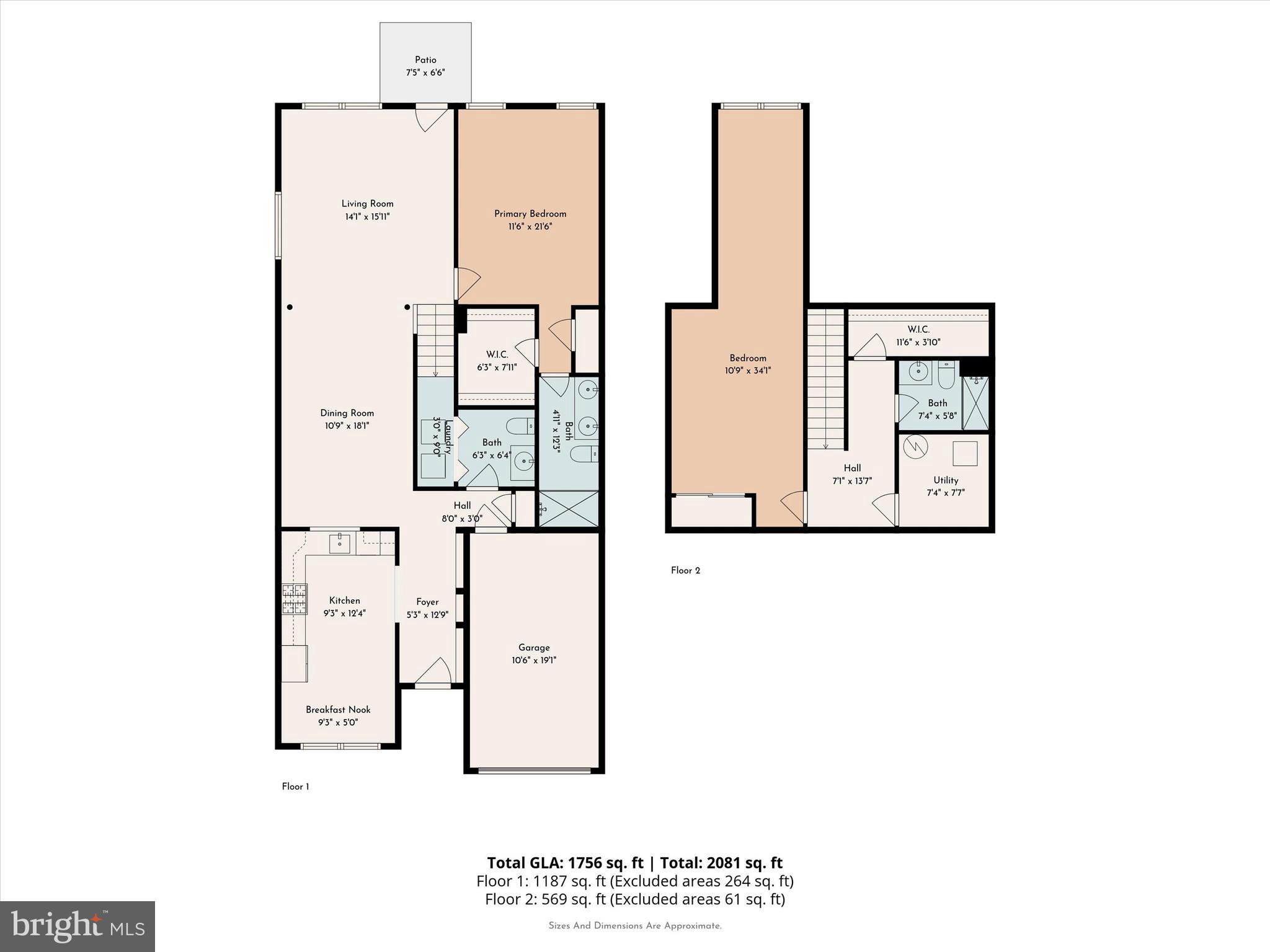 416 Ruth Court Harleysville, PA 19438 - Photo 33 of 35 a picture of a floor plan
