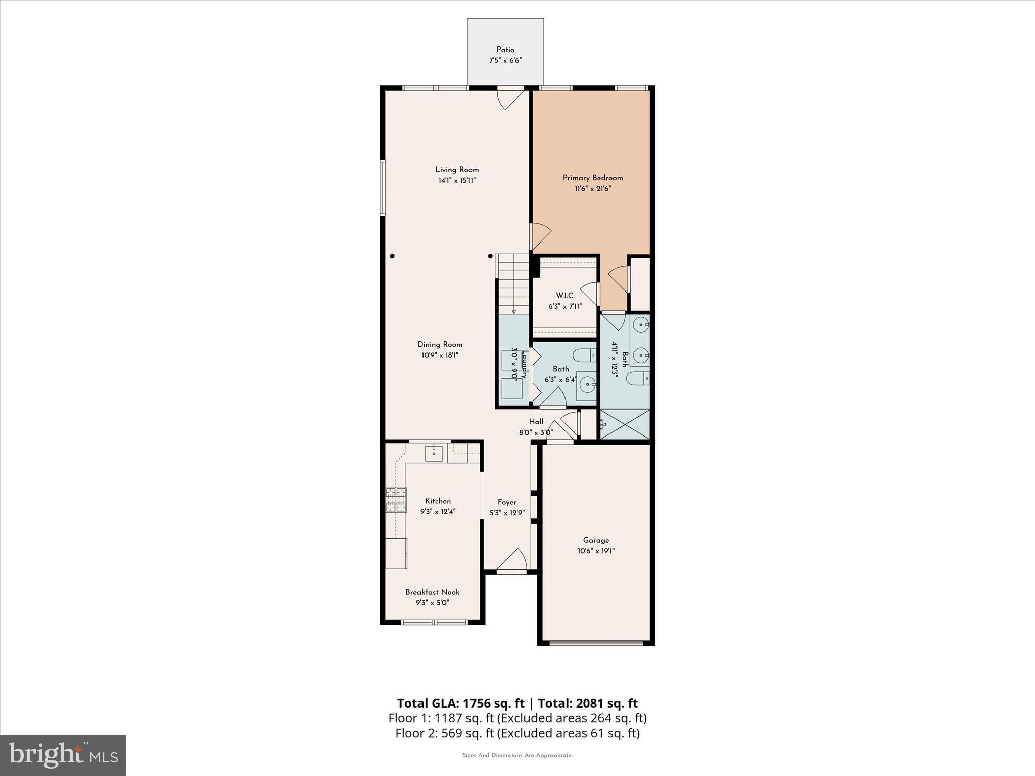 416 Ruth Court Harleysville, PA 19438 - Photo 34 of 35 a picture of a floor plan