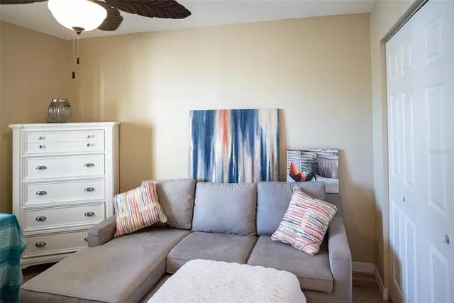 a outdoor space with lots of potted plants