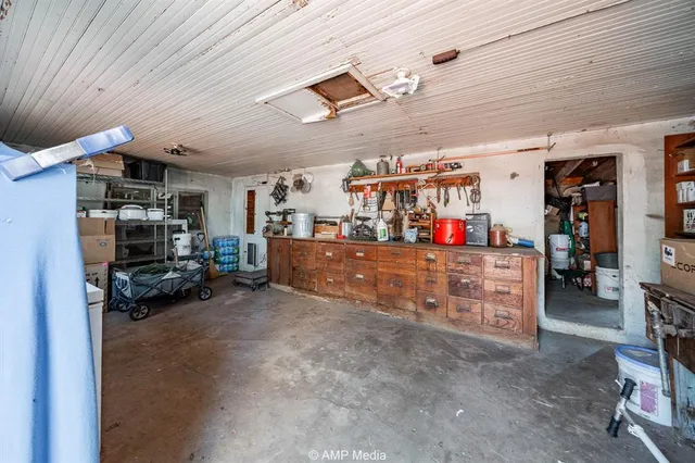 a view of storage and utility room