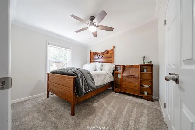 a room with storage and a book shelf