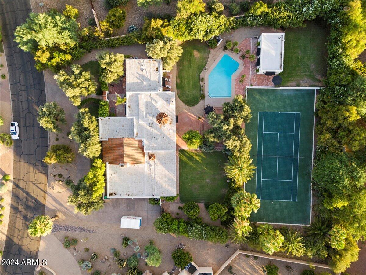 8712 North 68th Street Paradise Valley, AZ 85253 - Photo 42 of 44 Ariel View