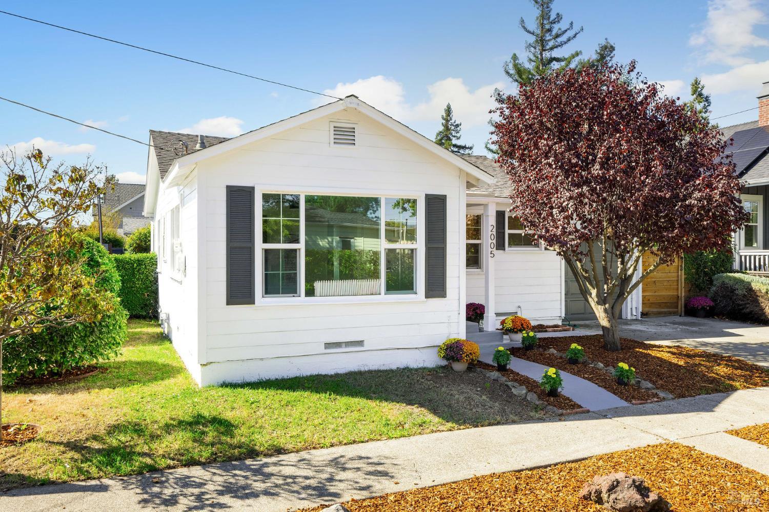 2005 Adrian Street Napa, CA 94559 - Photo 2 of 32 a view of a house with backyard and sitting area