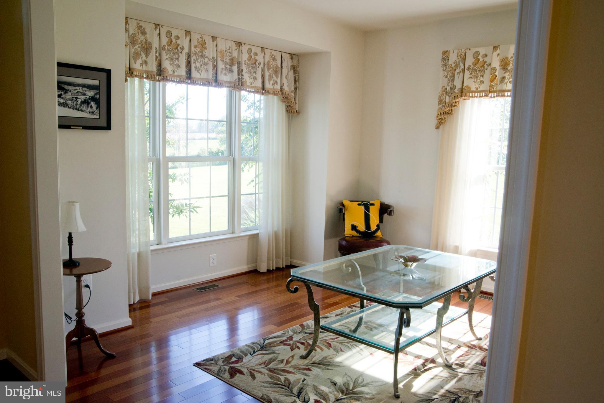Living Room with Hardwood Floors