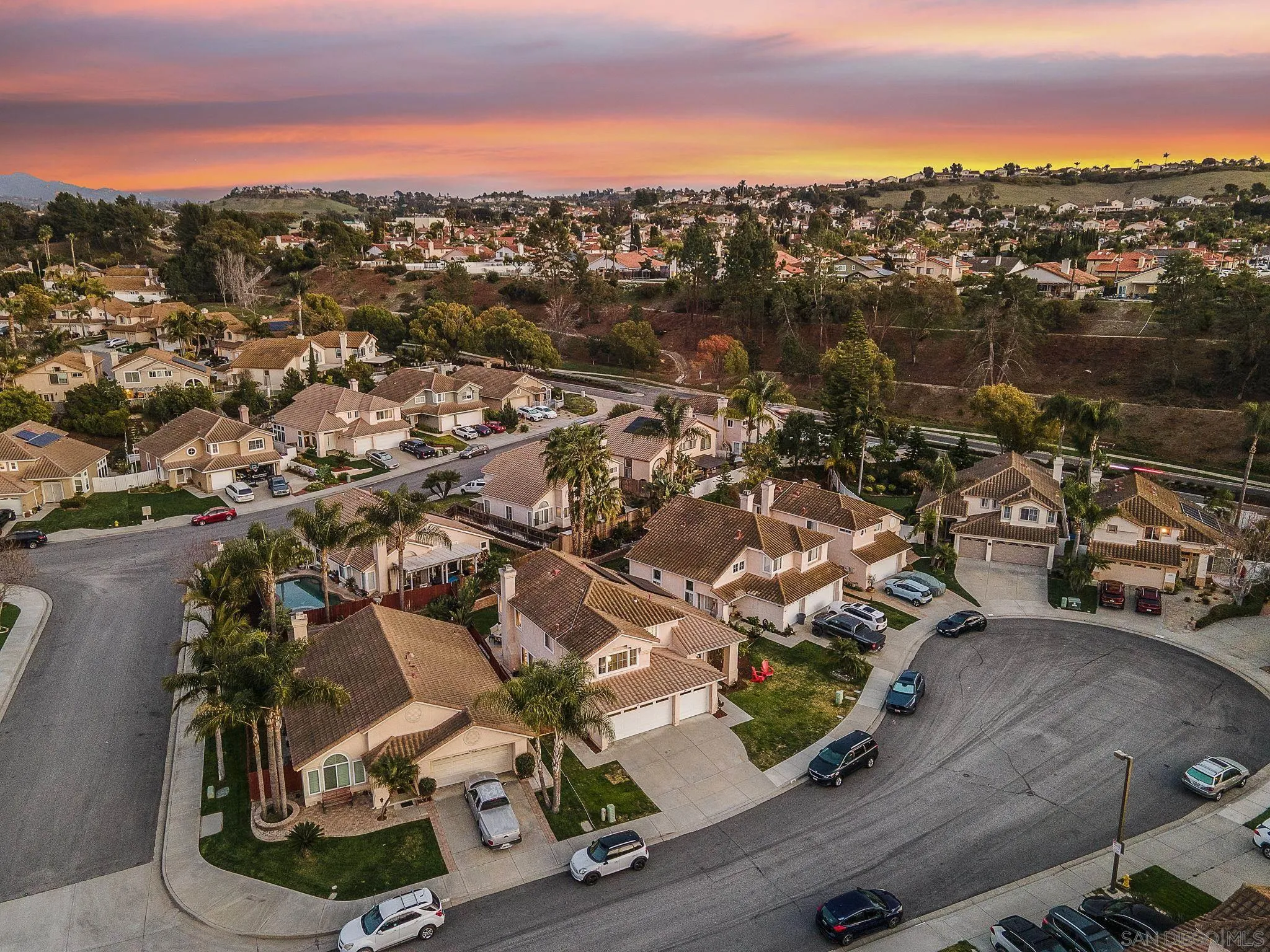 649 Mosaic Circle Oceanside, CA 92057 - Photo 42 of 52 an aerial view of residential houses with outdoor space