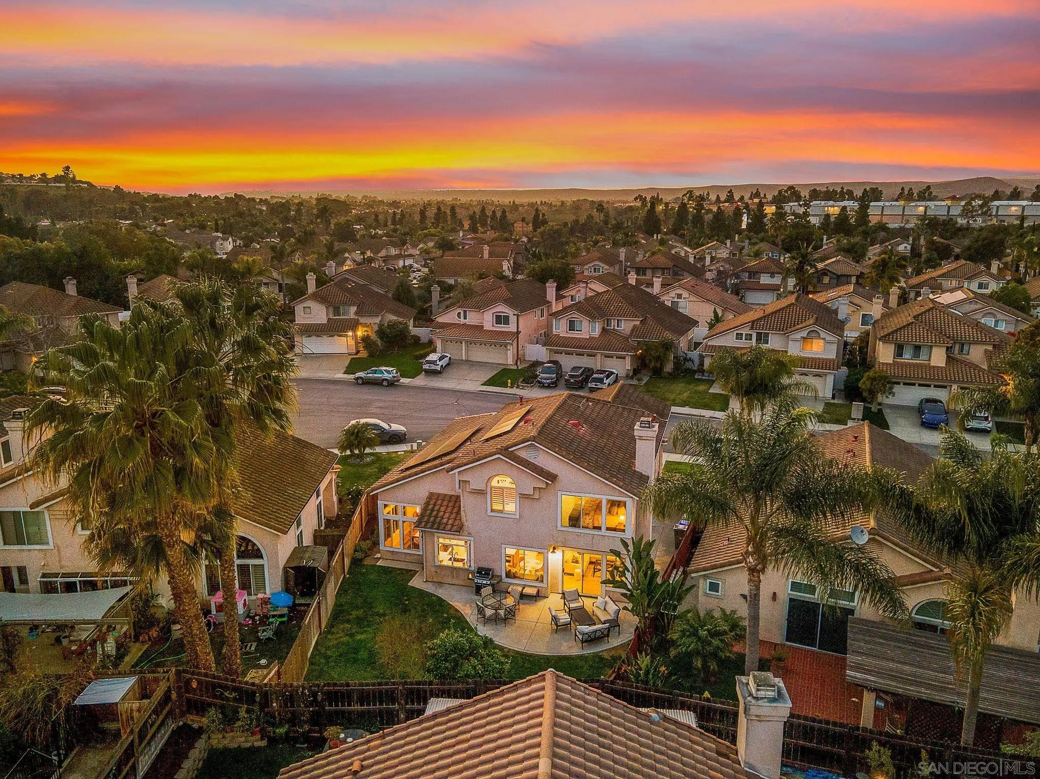 649 Mosaic Circle Oceanside, CA 92057 - Photo 44 of 52 a view of a city with a mountain