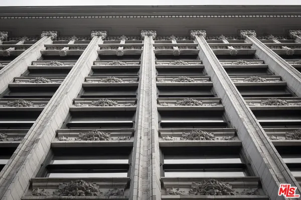 a view of a living room with furniture