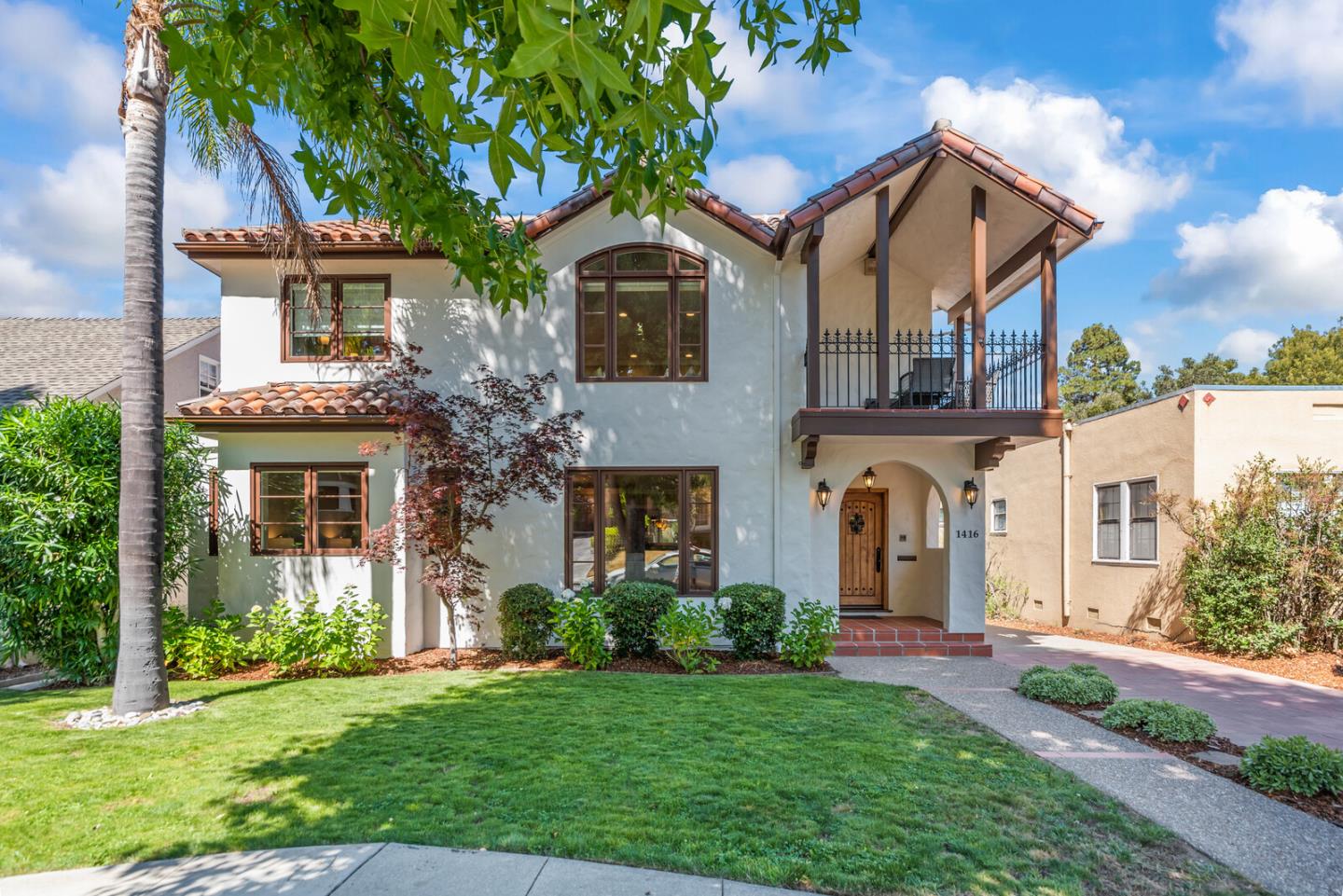 1416 Columbus Avenue Burlingame, CA 94010 - Photo 2 of 39 front view of a house with a yard
