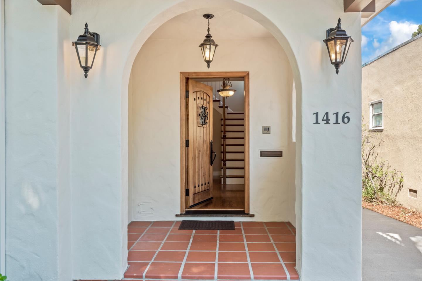 1416 Columbus Avenue Burlingame, CA 94010 - Photo 3 of 39 a view of a hallway with windows
