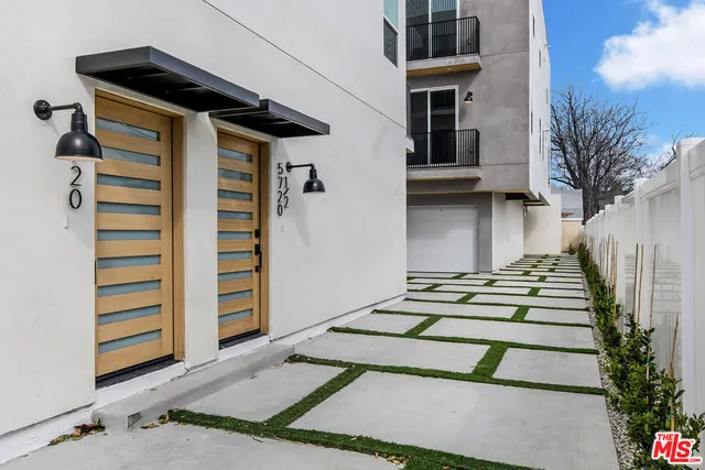 a view of outdoor space and deck