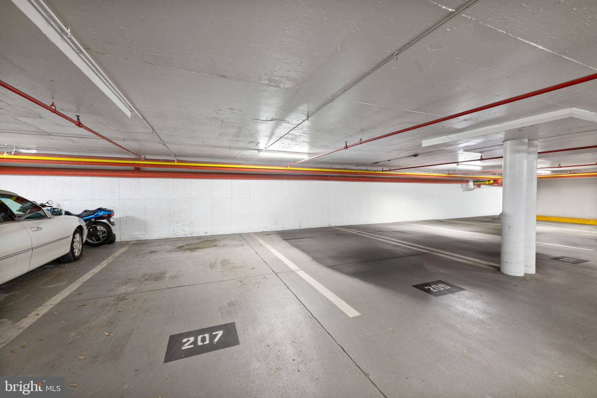 490 M Street Southwest, Unit W802 Washington, DC 20024 - Photo 21 of 23 a view of parking garage