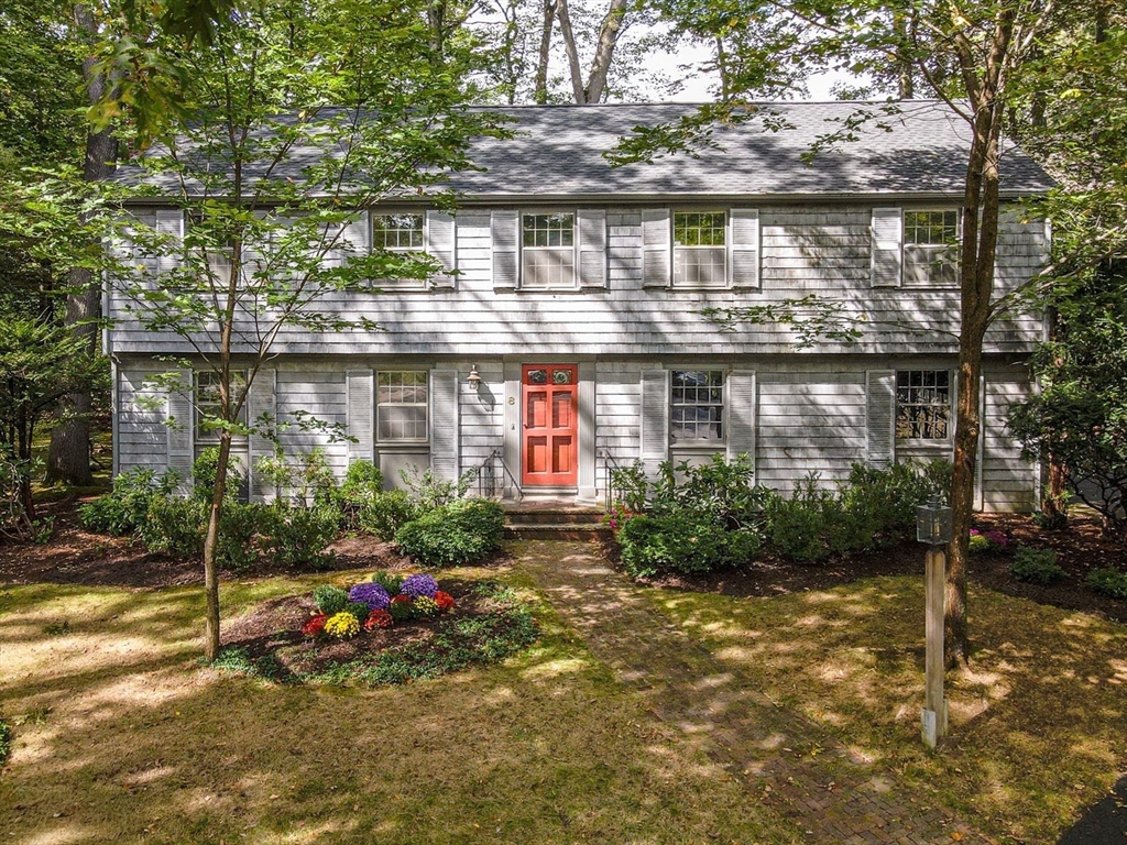 8 Greenwood Road Reading, MA 01867 - Photo 1 of 39 a front view of a house with garden