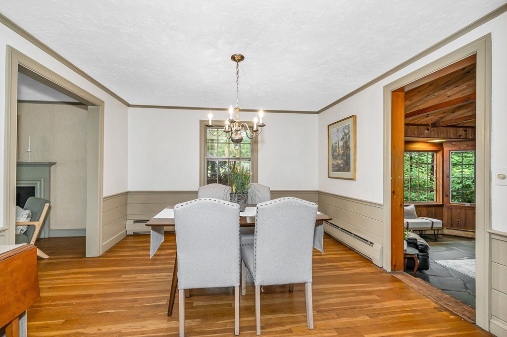 8 Greenwood Road Reading, MA 01867 - Photo 6 of 39 a view of a dining room with furniture window and wooden floor