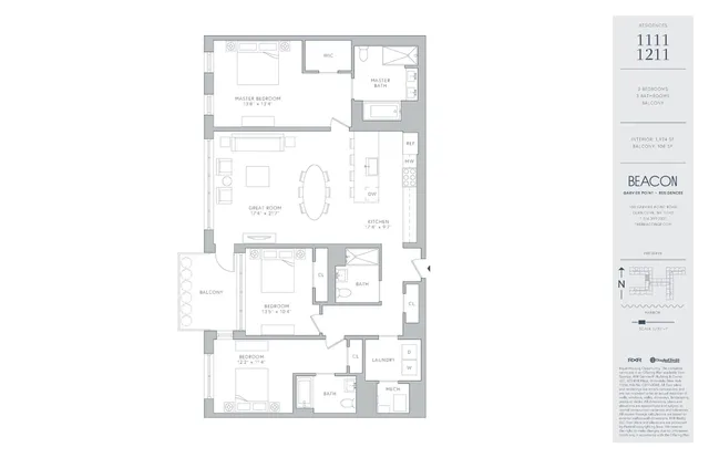 $1,768,000 | 100 Garvies Point Road, Unit 1211, Glen Cove, NY 11542