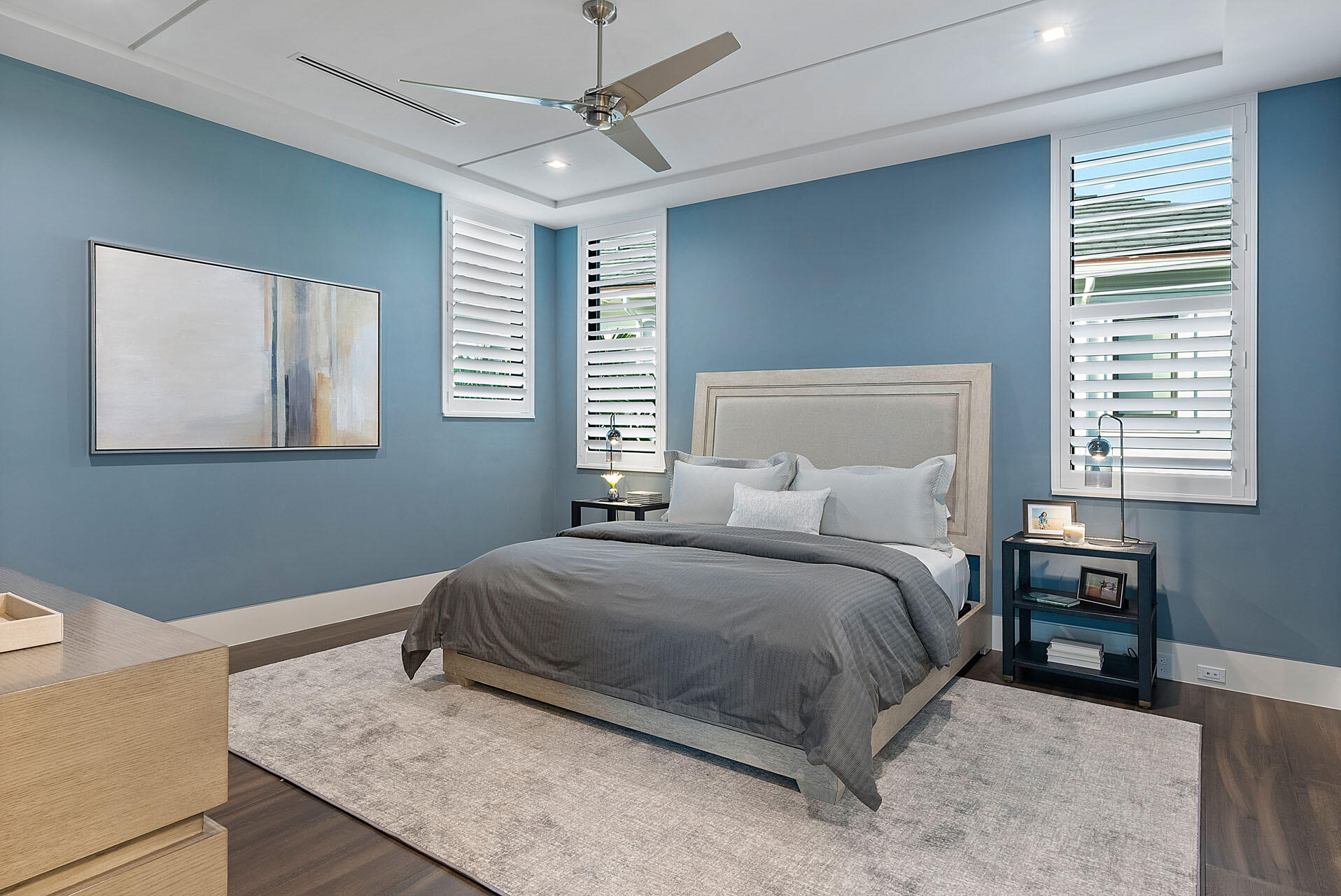 372 East Alexander Palm Road Boca Raton, FL 33432 - Photo 62 of 95 a bedroom with a bed and a table in it with window