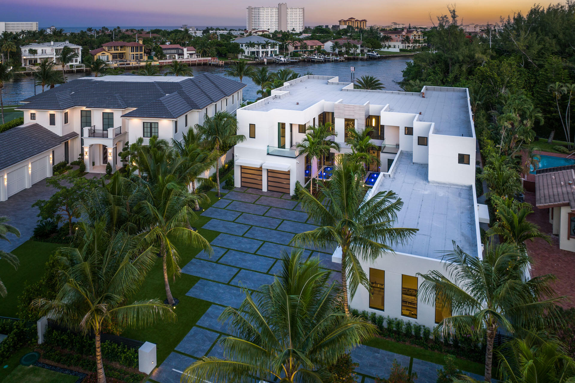 372 East Alexander Palm Road Boca Raton, FL 33432 - Photo 80 of 95 372_Alexander_Palm_Road_Dusk_18