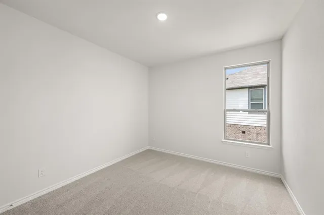 a view of a porch with a backyard