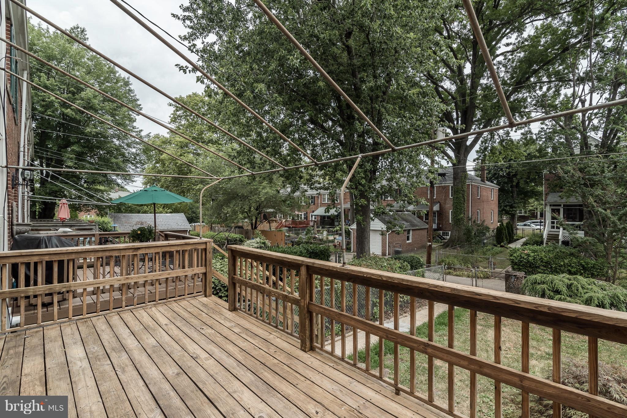 108 Overbrook Road Baltimore, MD 21212 - Photo 28 of 30 Large deck perfect for Summer BBQ's