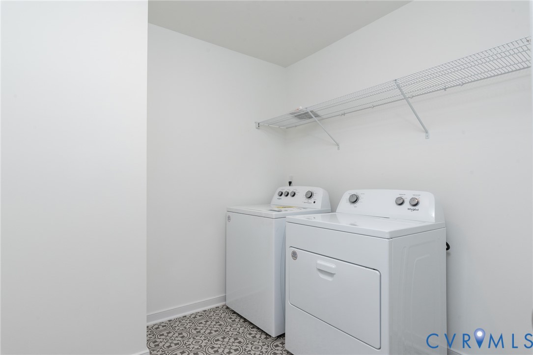 11301 Benton Pointe Way Chester, VA 23831 - Photo 19 of 29 a utility room with dryer and washer