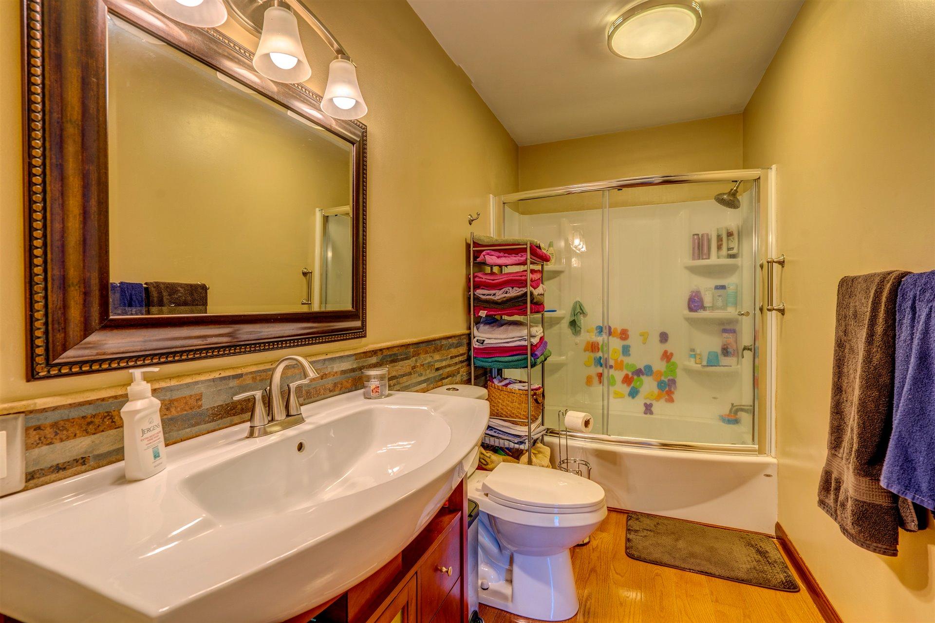 1716 Mountain View Road Vinton, VA 24179 - Photo 15 of 28 a bathroom with a sink toilet and shower