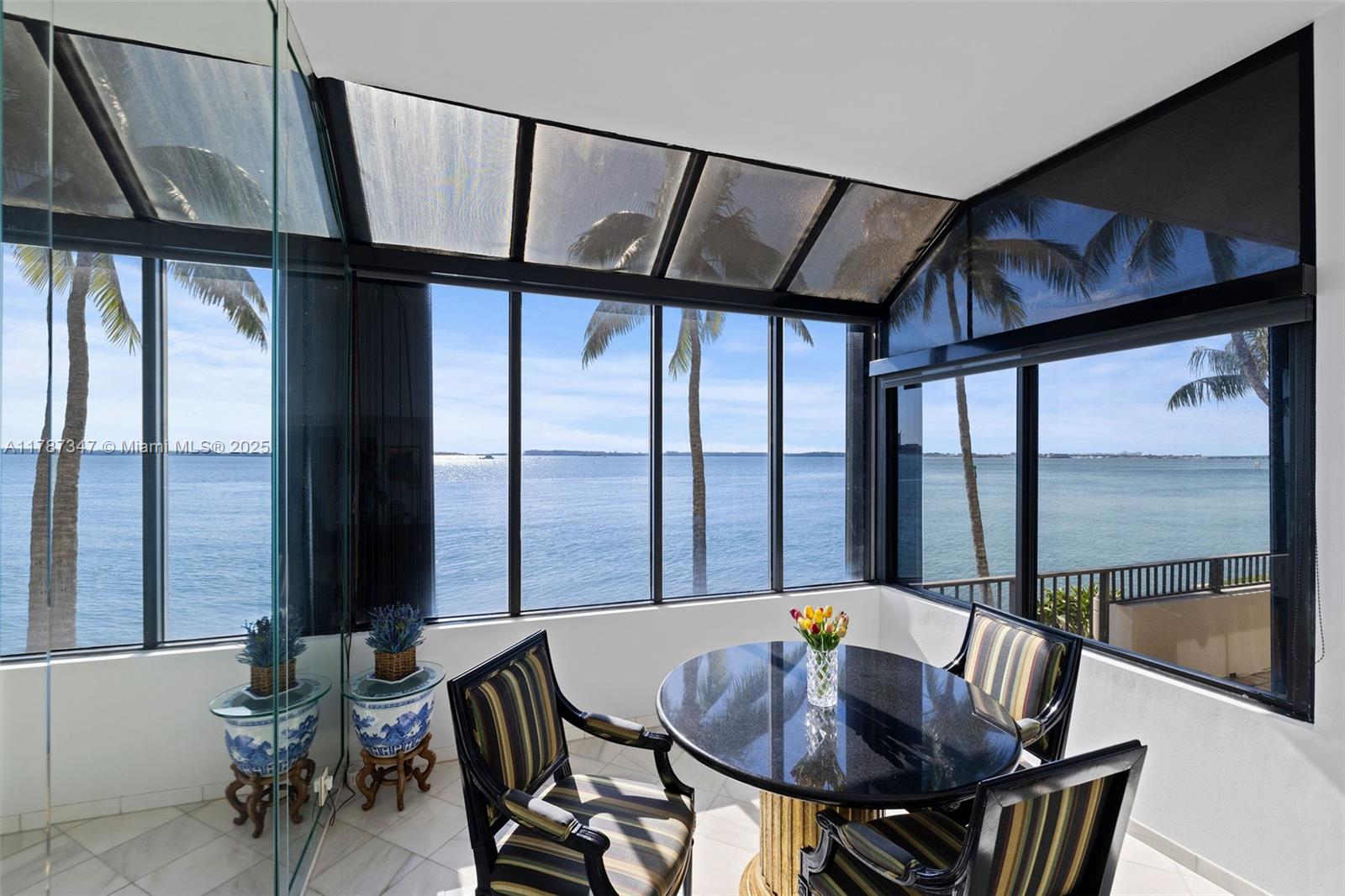 520 Brickell Key Drive, Unit A201 Miami, FL 33131 - Photo 14 of 52 a view of balcony and patio