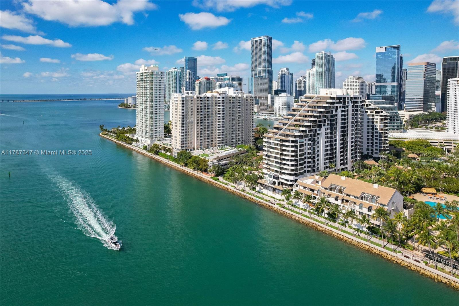 520 Brickell Key Drive, Unit A201 Miami, FL 33131 - Photo 3 of 52 a view of a city with tall buildings