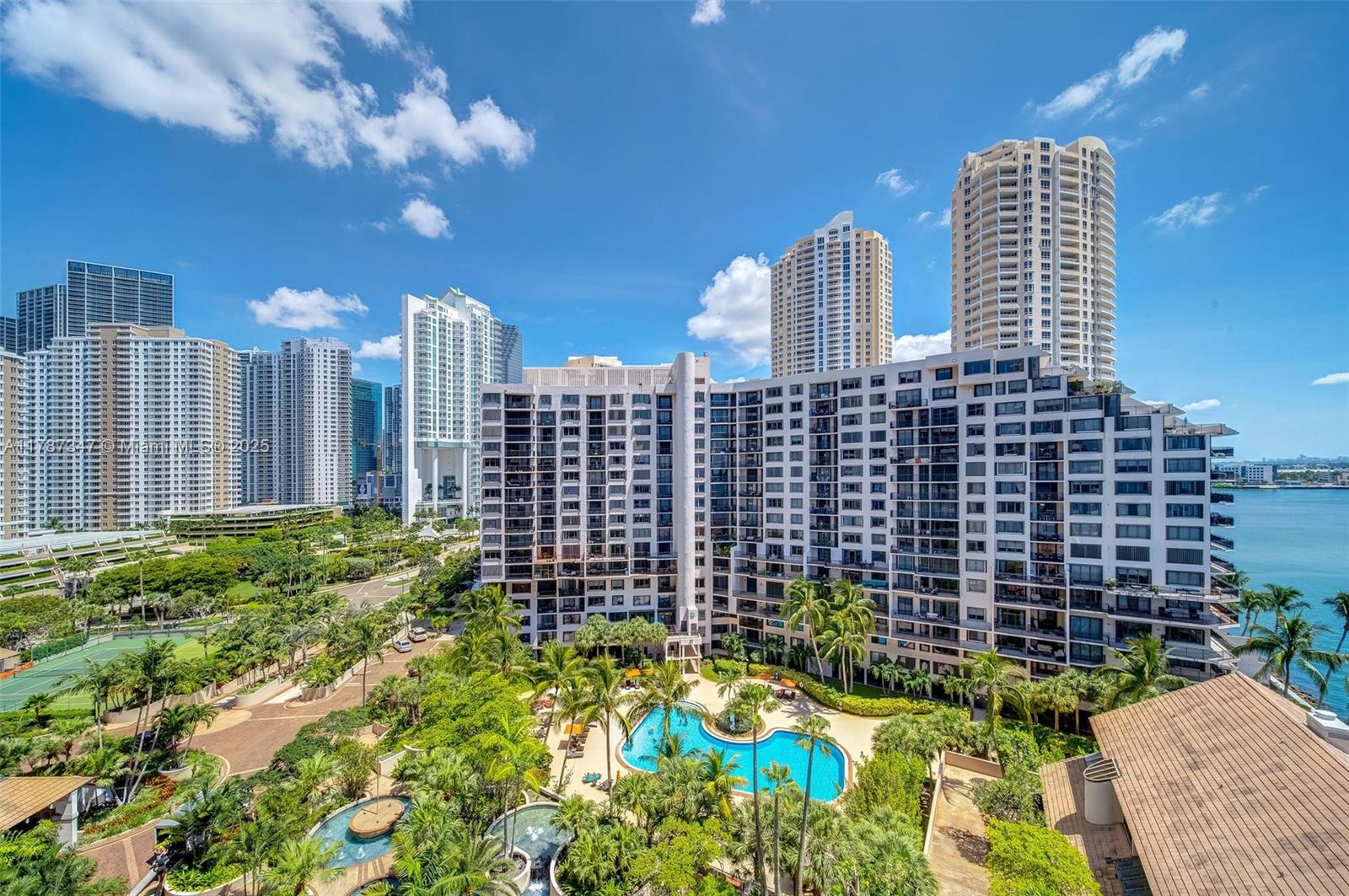 520 Brickell Key Drive, Unit A201 Miami, FL 33131 - Photo 47 of 52 a view of a city with tall buildings