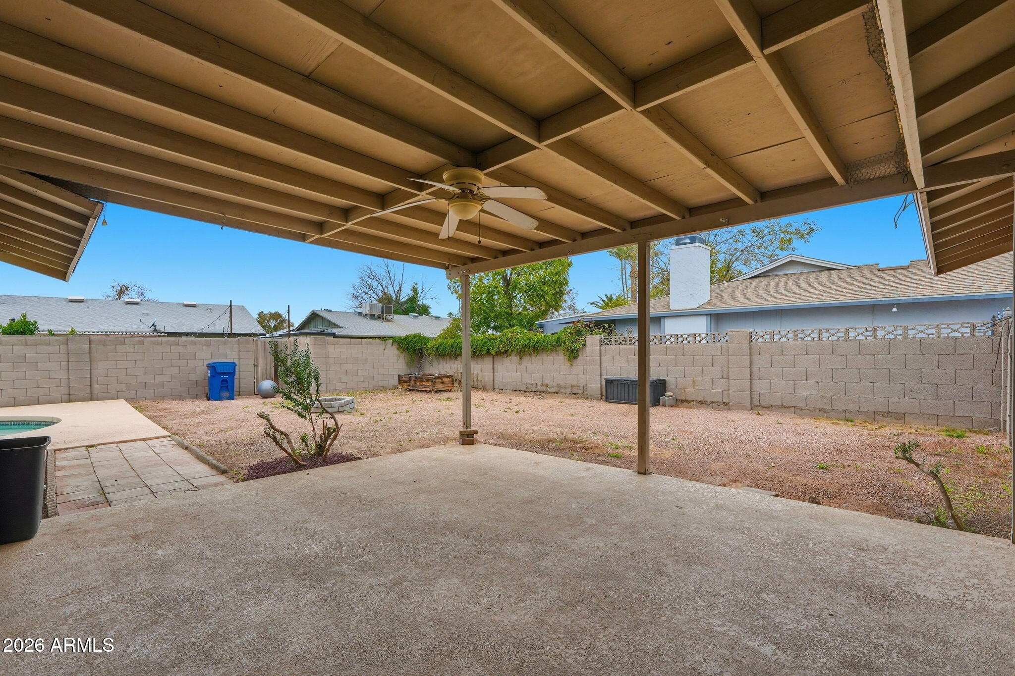 4526 South Terrace Road Tempe, AZ 85282 - Photo 27 of 30 a view of a backyard