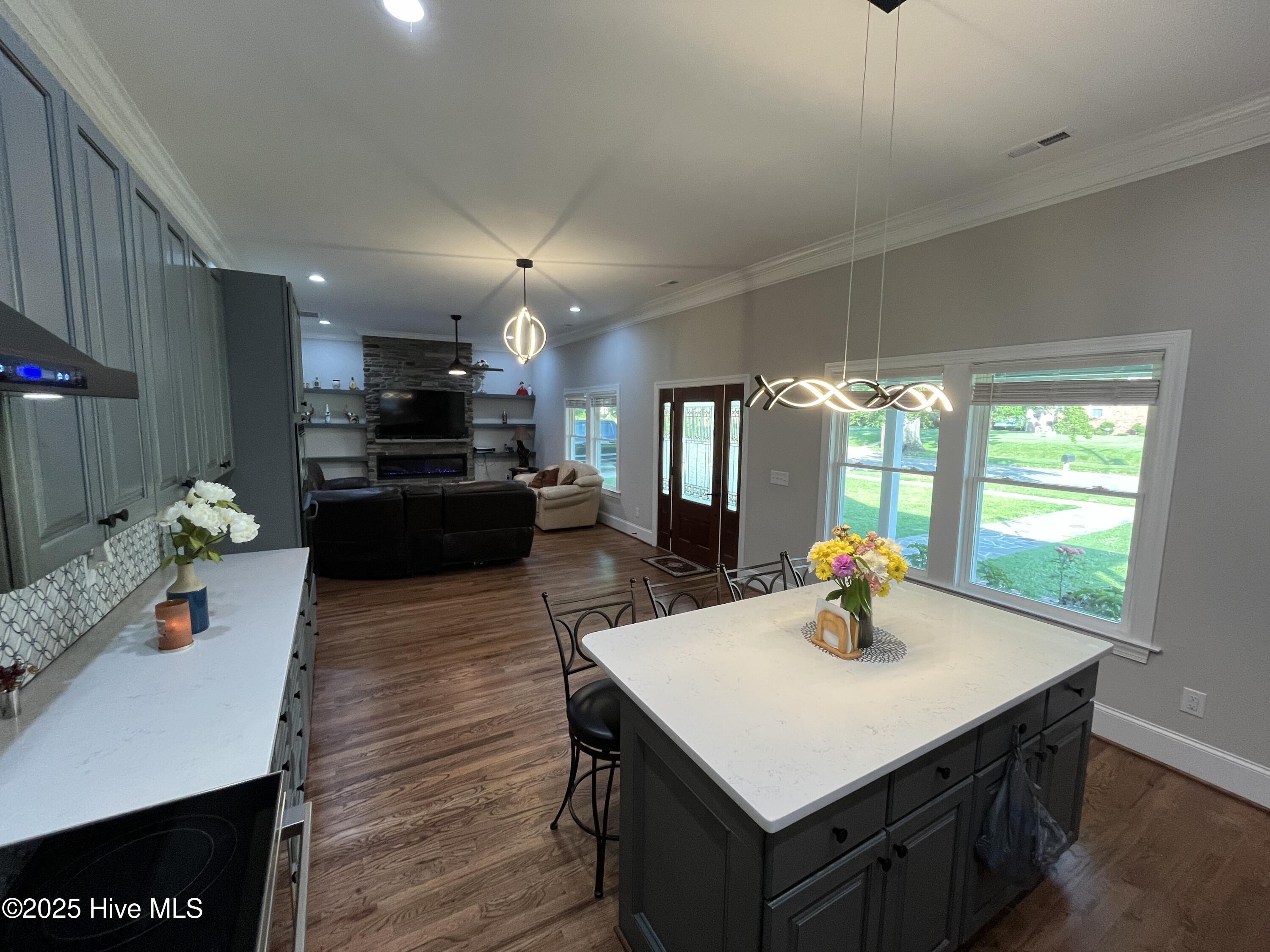 223 East Nash Street Spring Hope, NC 27882 - Photo 33 of 33 Open Floor Plan - 223 E Nash