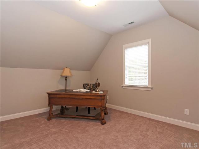 5227 Lansdowne Place Raleigh, NC 27609 - Photo 18 of 25 Room off of the bonus room can be an office, toy room, etc. Great space to work with!