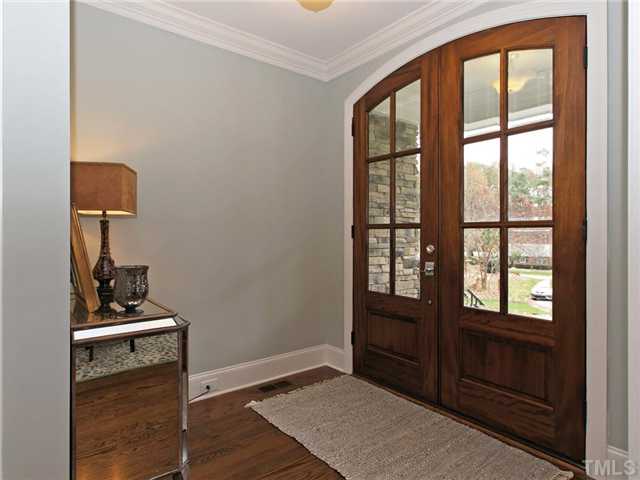 5227 Lansdowne Place Raleigh, NC 27609 - Photo 3 of 25 Open Foyer with 8 foot double front doors.