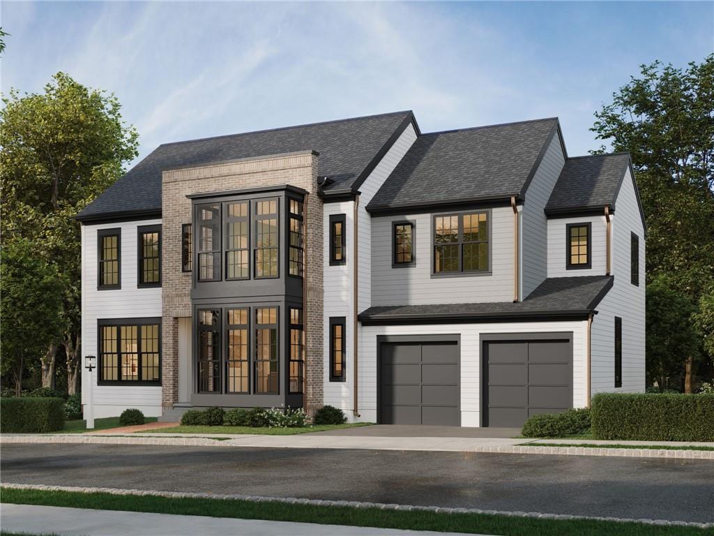 102 Ramsgate Road, Unit WEATHERBY Cranberry Township, PA 16066 - Photo 25 of 37 a front view of a house with a yard