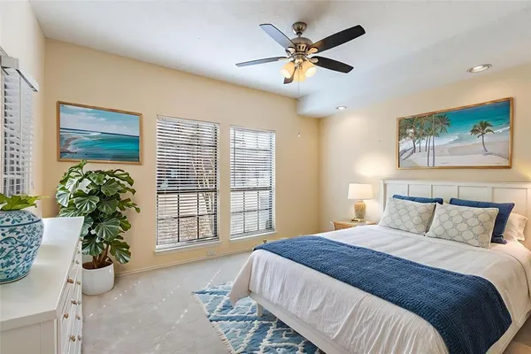 a bathroom with a mirror