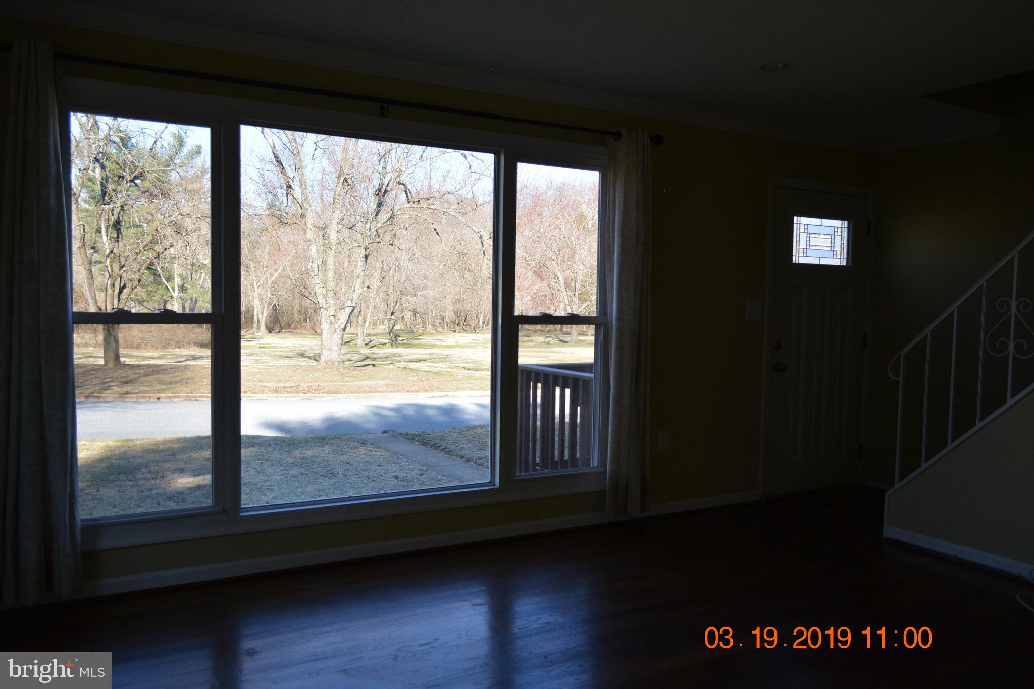 823 Cliffedge Road Baltimore, MD 21208 - Photo 5 of 32 Park view from the large picture window.