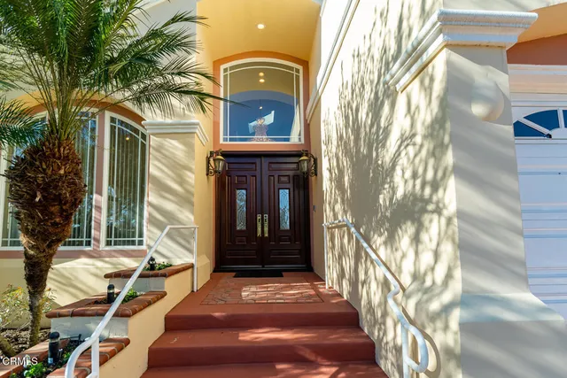 a view of front door door